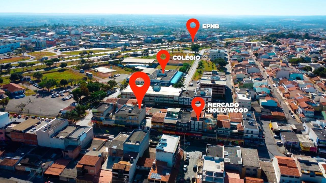 Apartamentos 2 Qtos C/Suite ,Cozinha Completa, Wi-Fi 1Giga, Jr Catito Brasília Zewnętrze zdjęcie